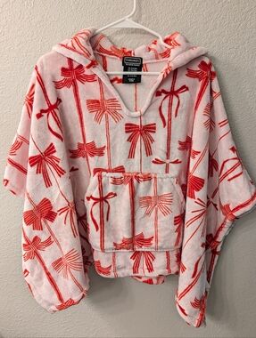 Throwzy "Junior" By Marlo Lorenz Soft Plush Fleece Blanket Hoodie